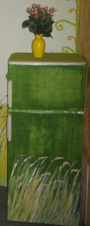 kitchen wall mural